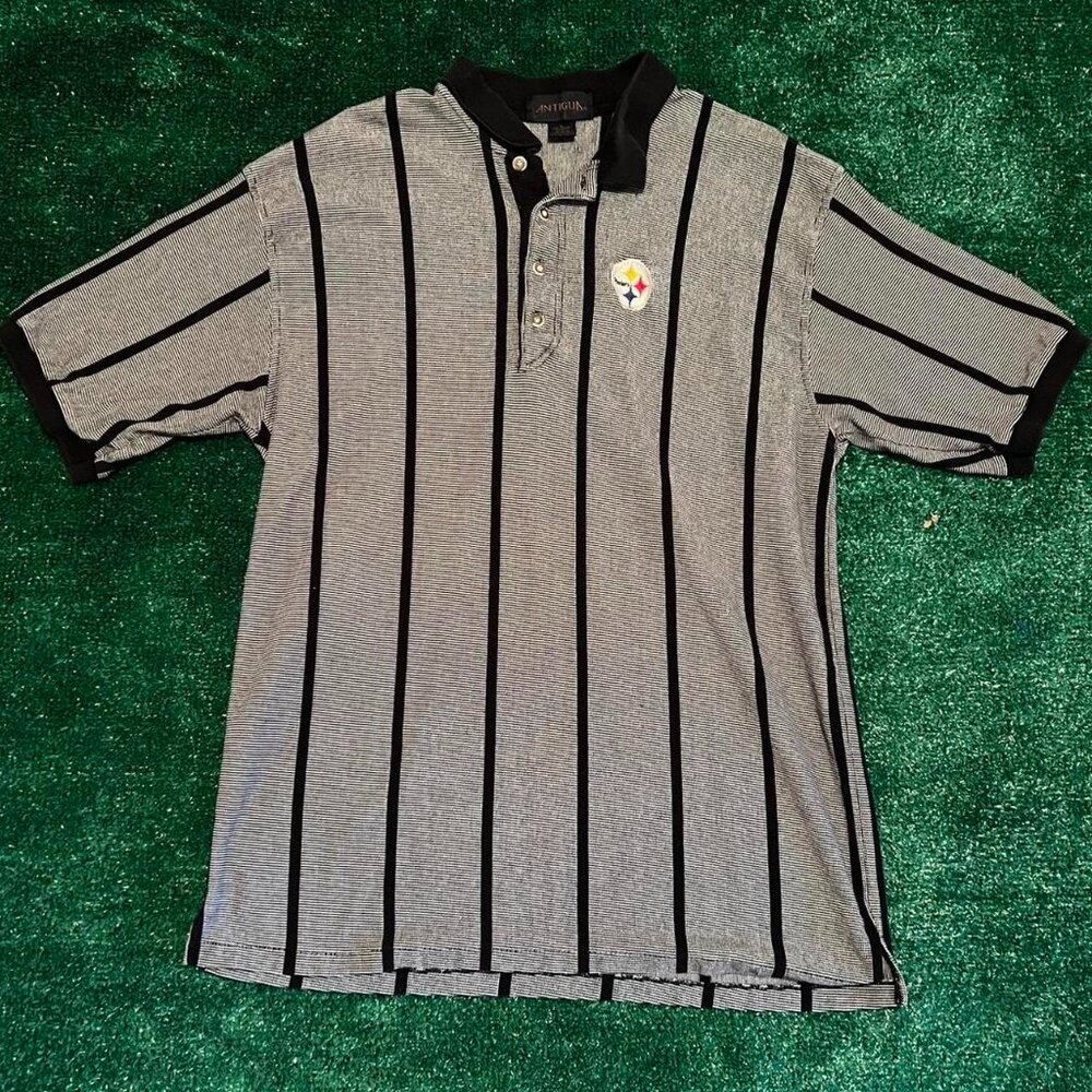 Pittsburgh Steelers Antigua Apparel Men's multi Polo-shirts